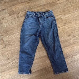 Blue Denim Jeans curvy short